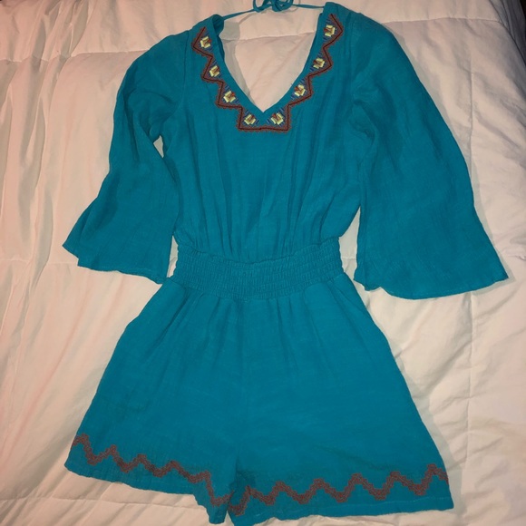 GB Boho Romper💙 - Picture 3 of 8